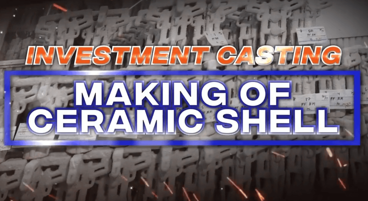 Making of ceramic shell